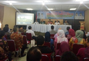 Tim Penilaian tahap II dan tahap III penghargaan WTN tahun 2016 di ruang rapat Gunung Bungkuk, Kamis (25/08/2016)