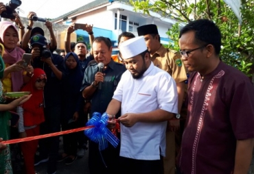 Walikota Bengkulu Meresmikan secara simbolis