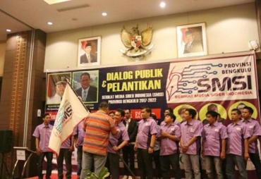 Pelantikan Pengurus Serikat Media Siber Indonesia (SMSI) Provinsi Bengkulu