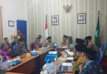 Tim Kelompok Kerja (Pokja) Kabupaten Merangin sambangi Kantor Walikota
