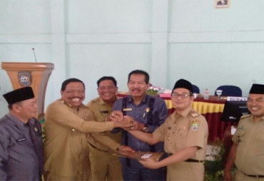 Bupati BU Ir Mian Bersama Pejabat Pemrov Bengkulu Didampingi Anggota DPRD Provinsi 