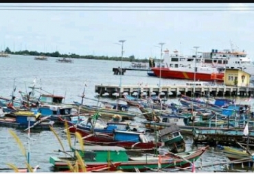 Tampak Kapal Nelayan Trawl yang tidak bisa beroprasi