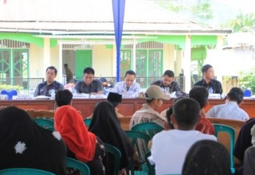 anggota Dprd Lebong mengelar reses