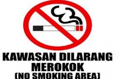 Warning Kawasan Bebas Rokok