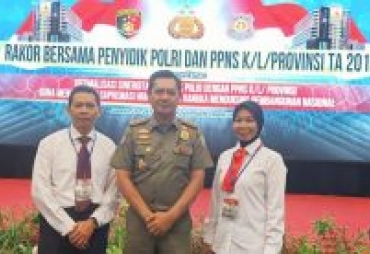 Kasatpol PP Hadiri Rakor Penyidik Polri dan PPNS